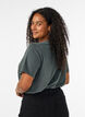T-shirt met print, Groen, Model image number 2