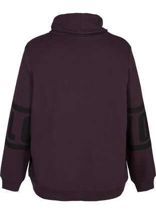 Sweatshirt avec col haut, Blackberry Wine, Packshot image number 1