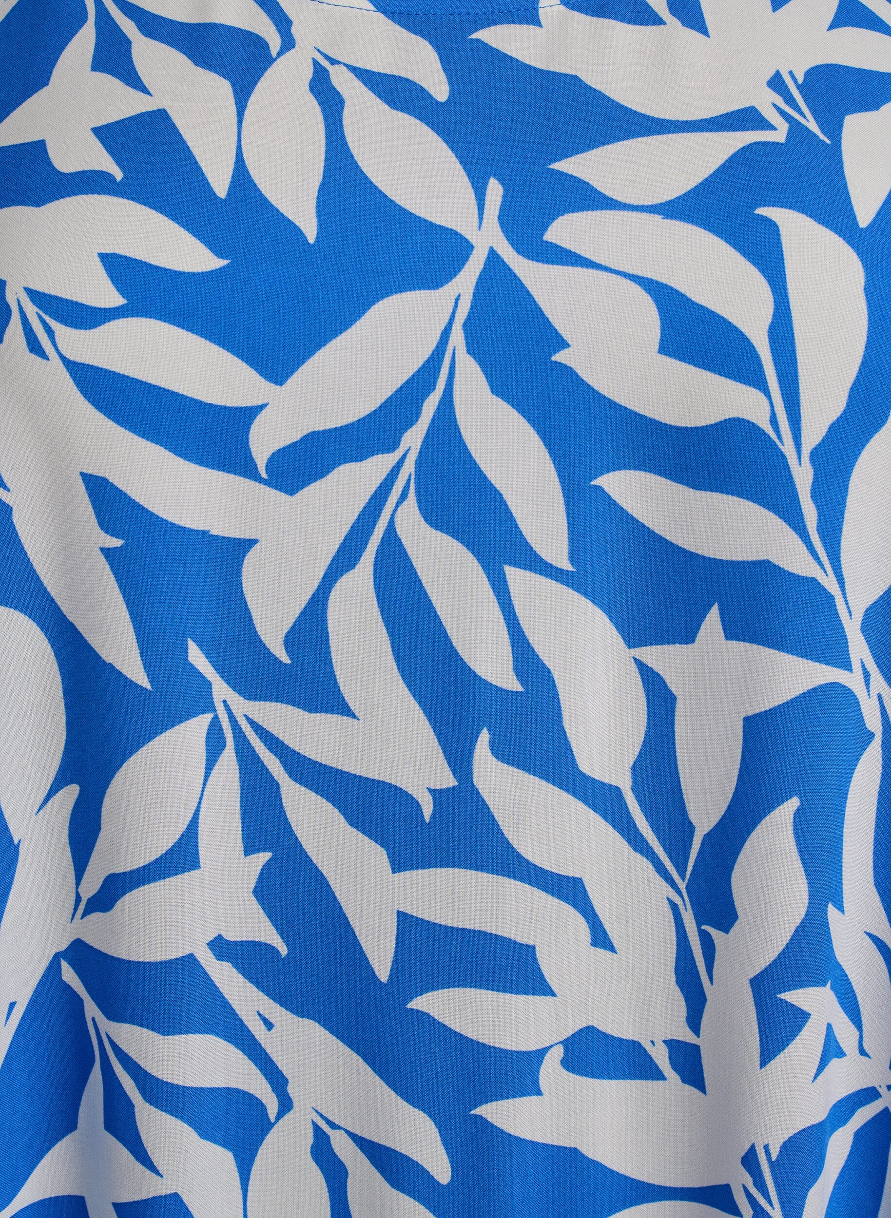 Zizzi FLASH - Robe en viscose avec d&eacute;coupe, Bleu, Packshot image number 2