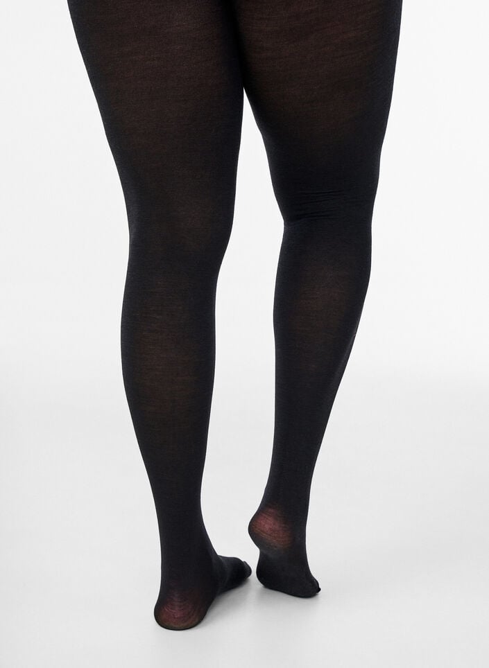 Collants en laine, Noir, Packshot