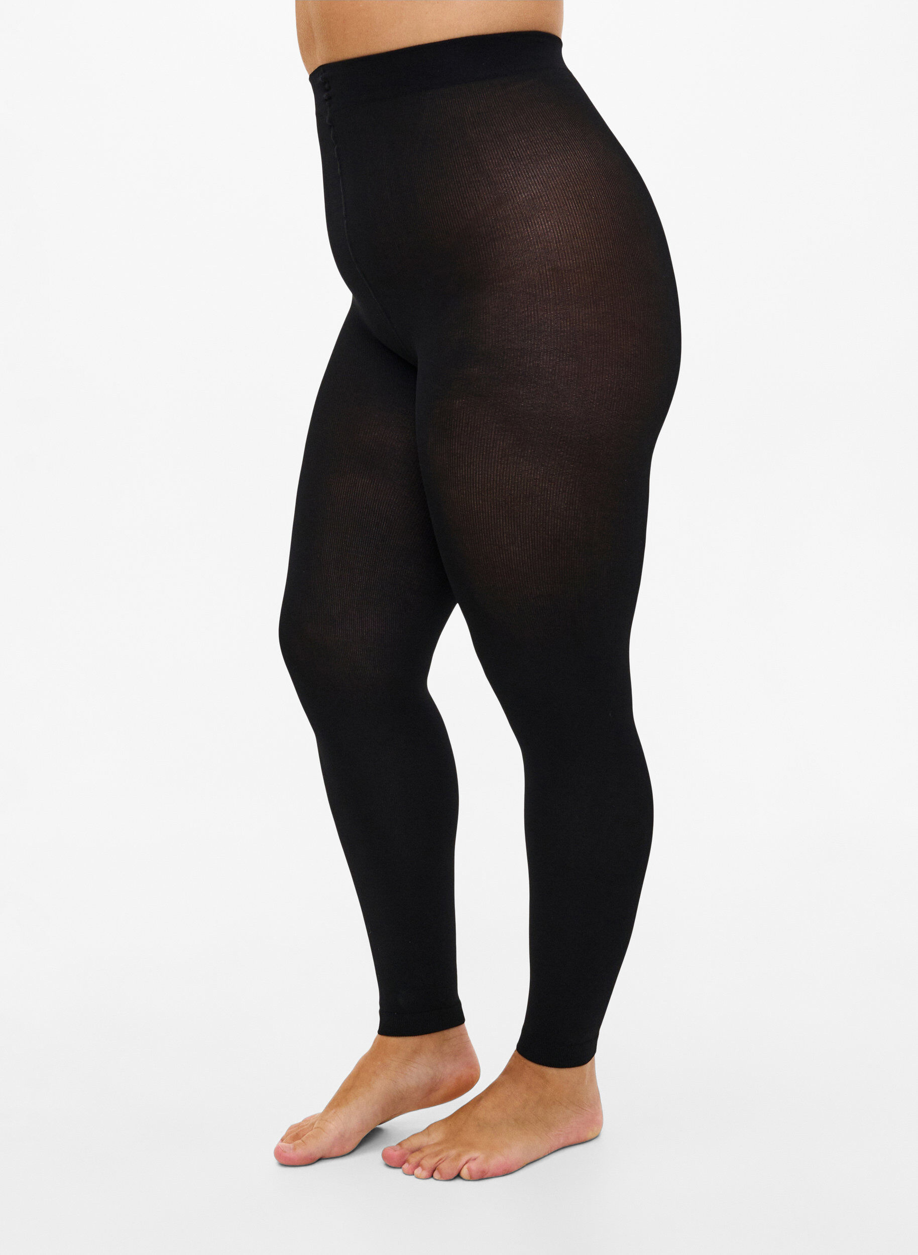 Legging en 200 deniers, Noir, Model