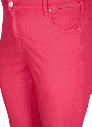 Pantalon moulant avec fermeture à éclair, Pink, Packshot image number 2