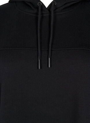 Sweaterjurk met colorblock en zakken, Black, Packshot image number 2