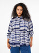 Shirt met patroon, Blauw, Model image number 0