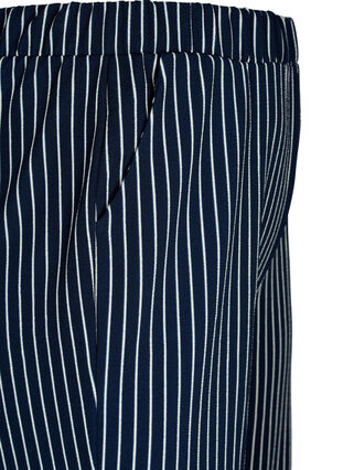 Losse broek met 7/8 lengte, Navy Blazer Stripe, Packshot image number 3