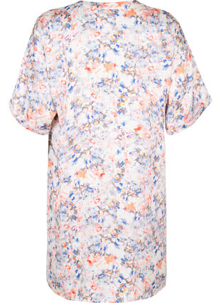 Robe chemise imprimée avec fermeture à boutons, B.White graphic AOP, Packshot image number 1