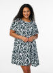 FLASH - Jurk van viscose met coupenaad, Groen, Model image number 0