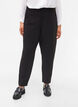 Pantalon classique taille haute, Noir, Model image number 2