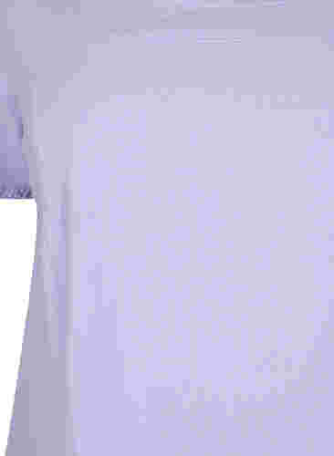 Robe en coton à manches courtes, Lavender, Packshot image number 2