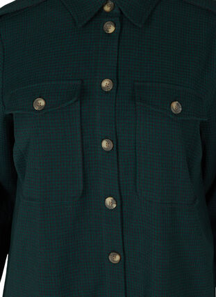 Veste chemise longue à carreaux en coton, Ponderosa Pine, Packshot image number 2