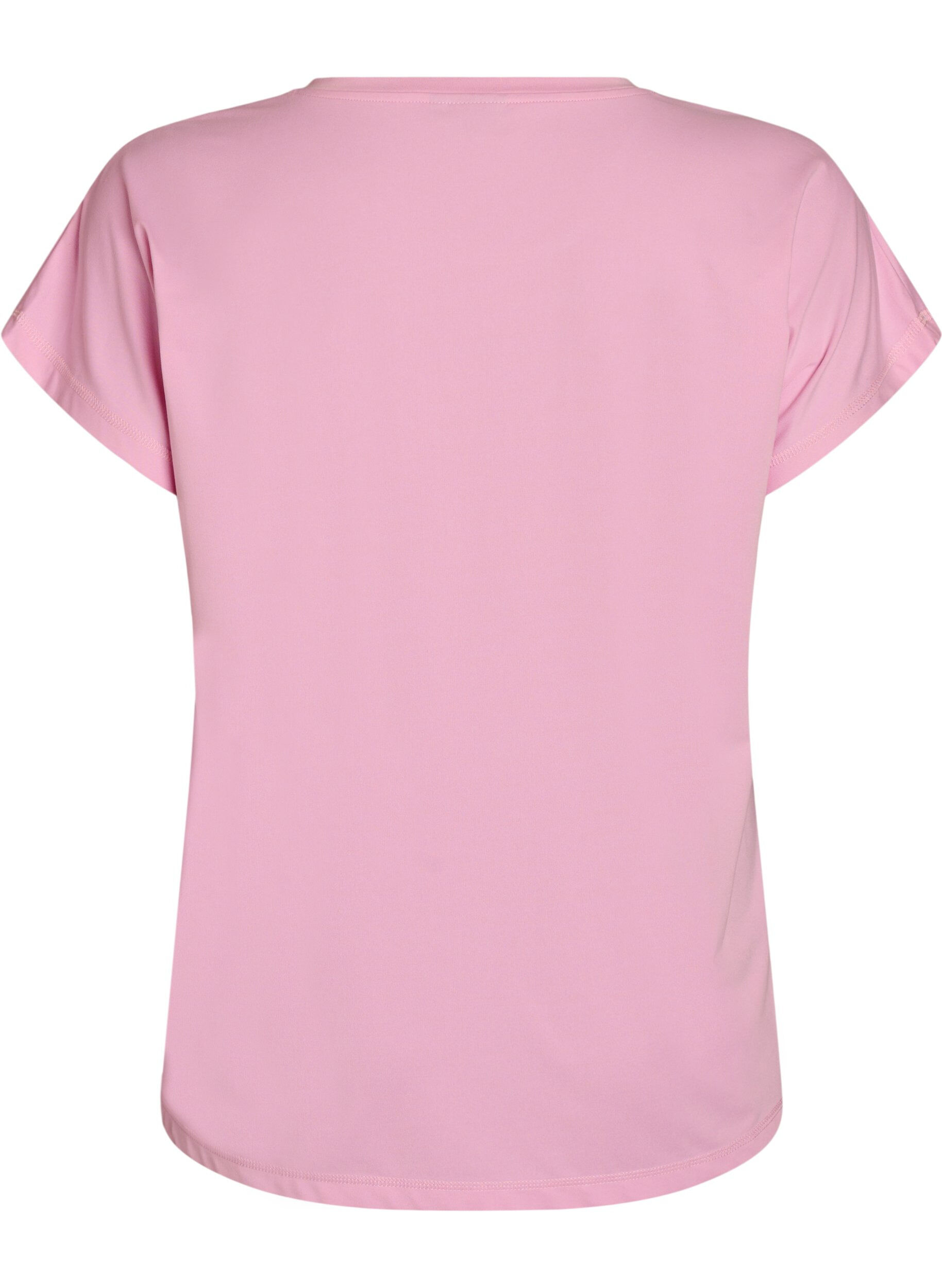 ZizziEffen gekleurd trainingsshirt, Roze, Packshot image number 1