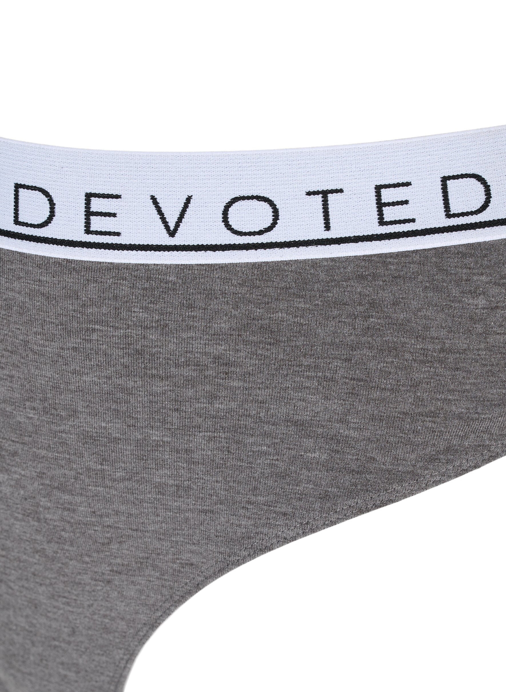 ZizziG-string met normale taille, Grijs, Packshot image number 2