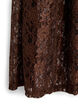 Jupe maxi en dentelle, Marron, Packshot image number 3