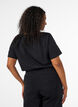 T-shirt met print, Zwart, Model image number 2
