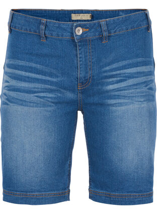 Short en jean, Light blue denim, Packshot image number 0