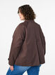 Trench court avec col et manches raglan, Marron, Model image number 2