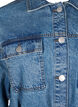 Veste en jean avec une ceinture à nouer, Blue Denim, Packshot image number 2