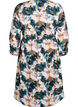 Viscose jurk met print en los strikkoord, Duck Gr. Forest AOP, Packshot image number 1