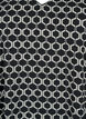 Jurk met V-hals en print, Black Graphic AOP, Packshot image number 2