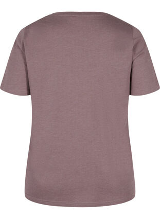 T-shirt chiné à manches courtes, Sparrow Mél, Packshot image number 1