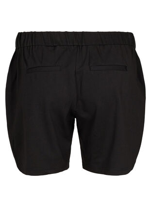 Maddison korte broek met normale pasvorm, Black, Packshot image number 1