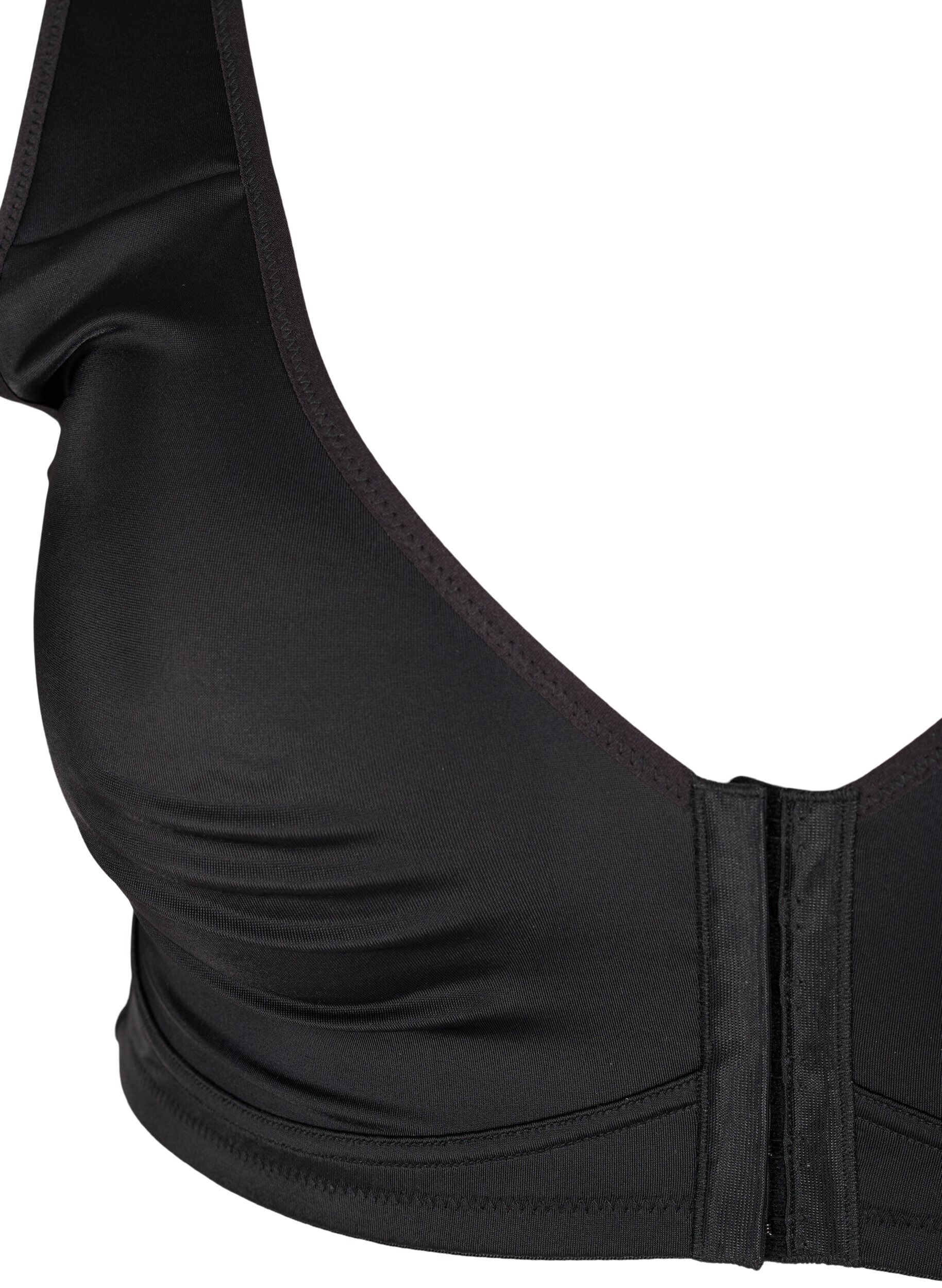 Zizzi Soutien-gorge avec fermeture frontale, Black, Packshot image number 2