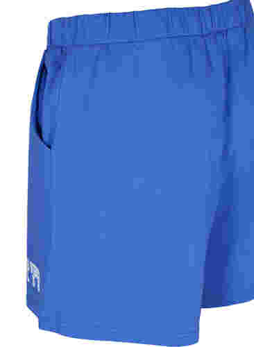 Short de survêtement avec poches, Dazzling Blue, Packshot image number 3