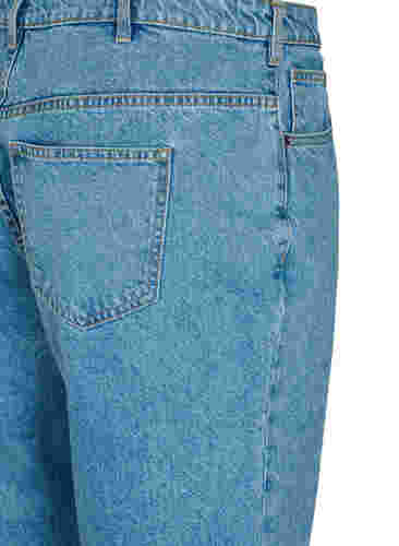Jean Gemma court à taille haute, Light blue denim, Packshot image number 3