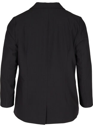 Blazer avec poches et boutons, Black, Packshot image number 1