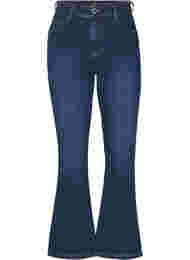 Jeans bootcut Ellen à taille haute, Dark Blue, Packshot