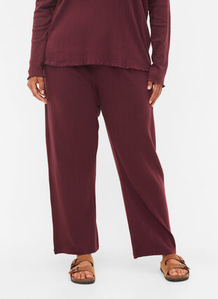 Pyjama broek in katoen met motief, Port Royal, Model image number 2
