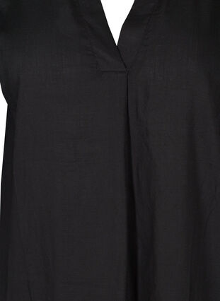 Robe à manches longues en viscose, Black, Packshot image number 2