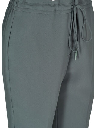 Pantalon classique avec lien à la taille, Green ASS, Packshot image number 2