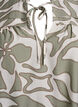 Viscose tuniek met print, Oil Green Grap. AOP, Packshot image number 2