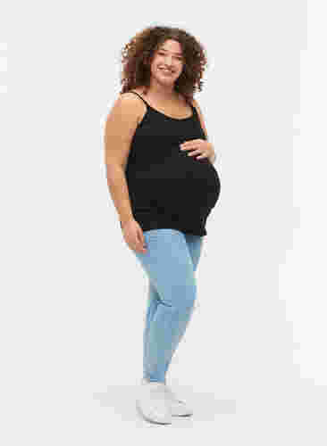 Haut de maternité avec fonction d'allaitement, Black, Model image number 3