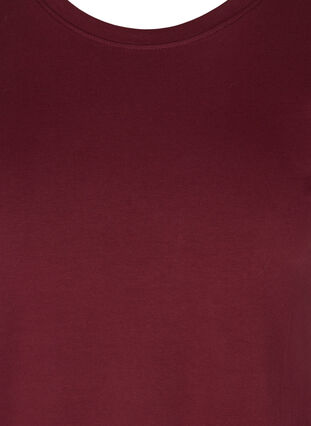 Robe à manches courtes en coton avec fente, Port Royal, Packshot image number 2
