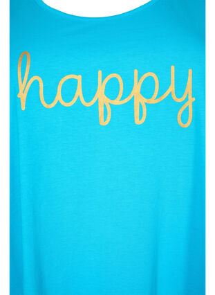 Top en coton avec forme en A, Blue Atoll W. Happy, Packshot image number 2