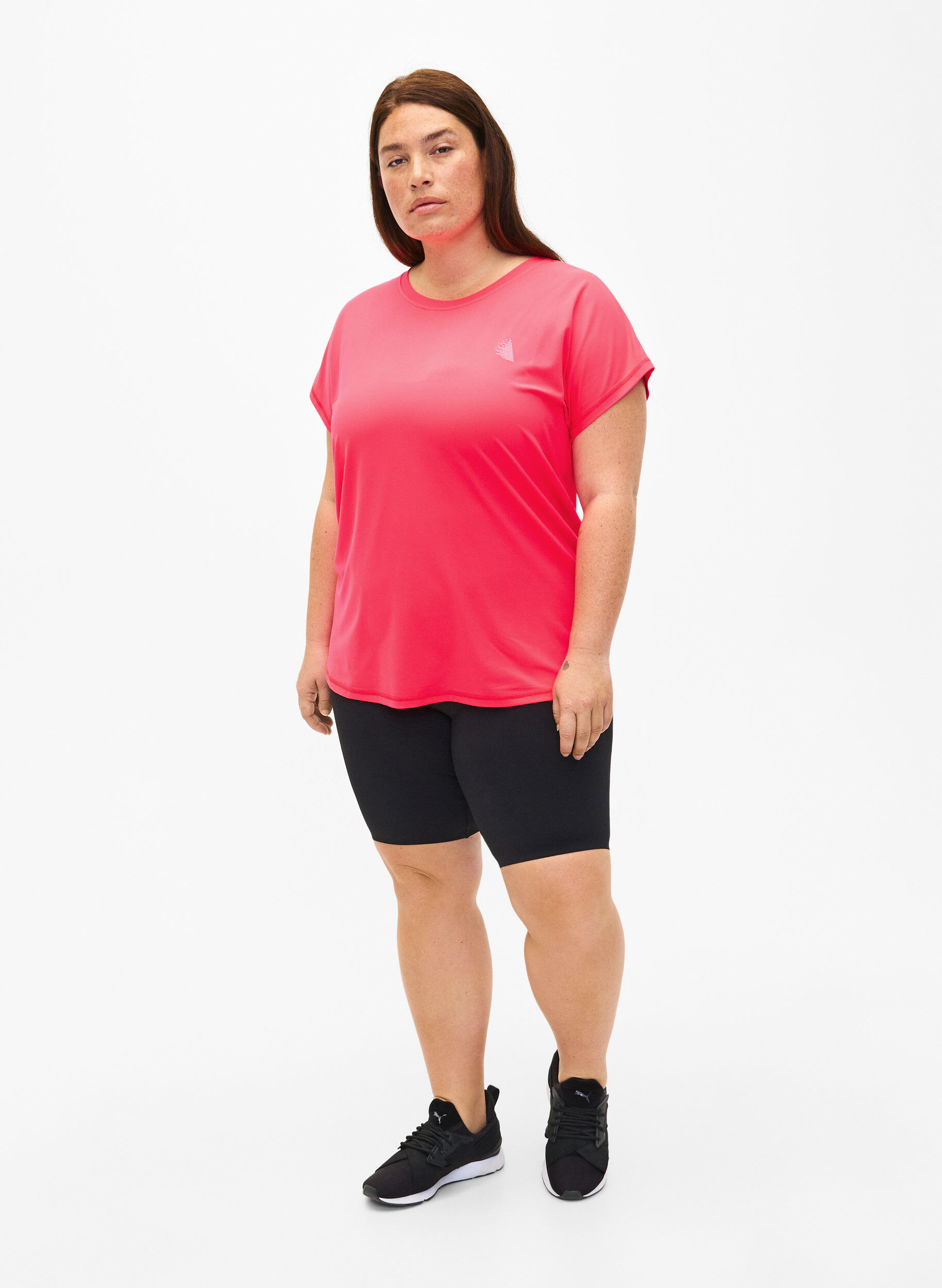 ZizziNauwsluitende training shorts met zak, Black, Model image number 2