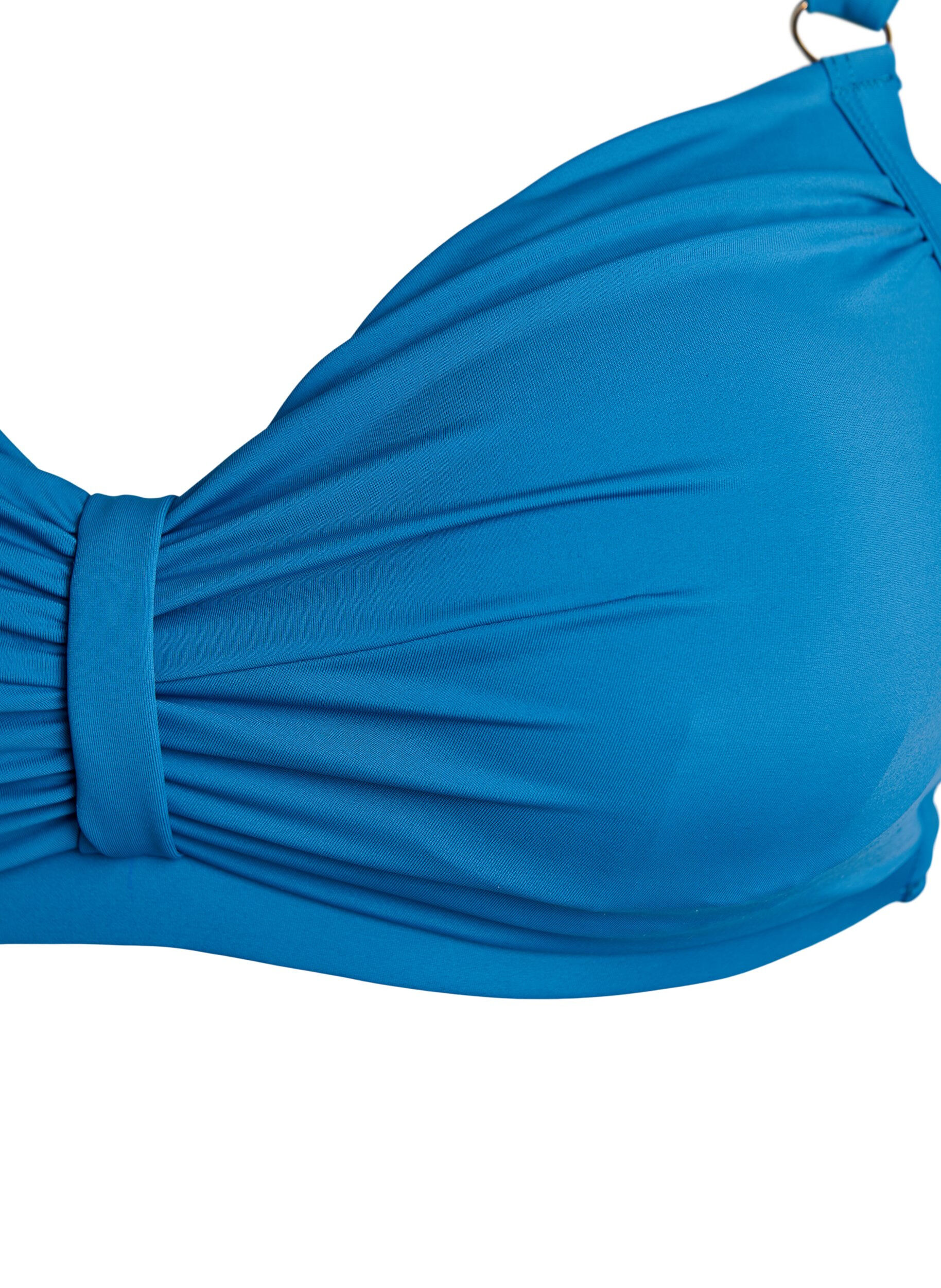 ZizziSoutien-gorge de bikini &agrave; armatures avec drap&eacute;, Bleu, Packshot image number 2