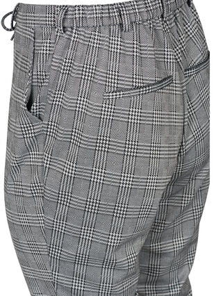 Pantalon, Black check, Packshot image number 3