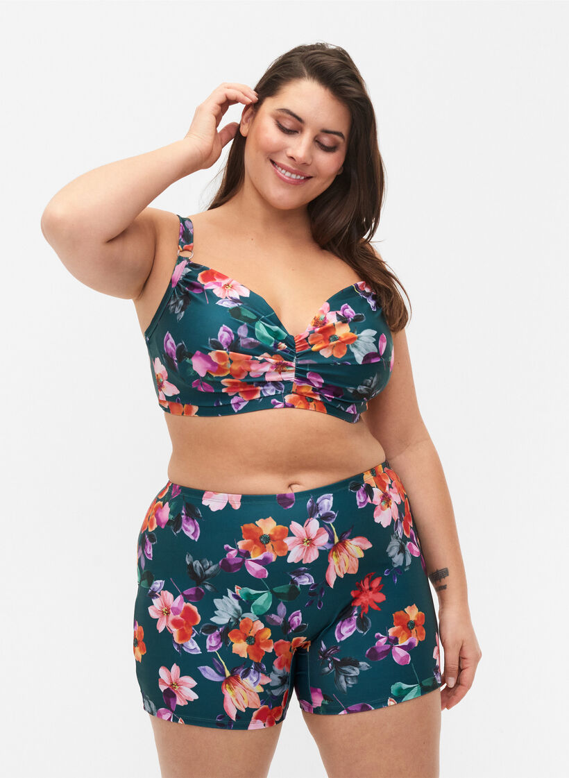 Zwembroekje met bloemenprint, Meave Print, Model image number 0