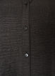 Losse shirt met V-hals, Zwart, Packshot image number 2