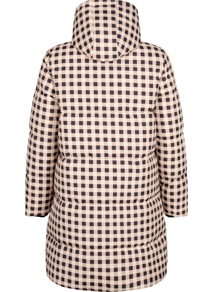 Doudoune d'hiver à carreaux, Black w. Nomad Check, Packshot image number 1