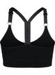 Soutien-gorge de sport sans coutures, Black, Packshot image number 1