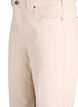 Gekleurde Myra jeans met wide fit en high waist, Vanille, Packshot image number 2