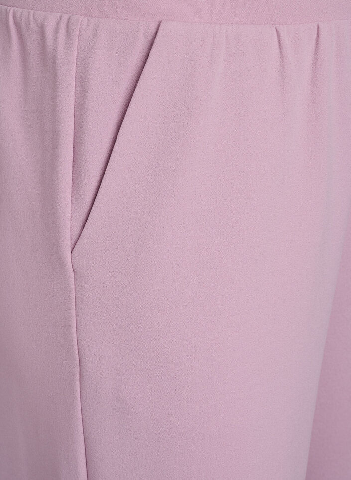 FLASH - Culotte taille haute à coupe ample, Rose poudrée, Packshot image number 2