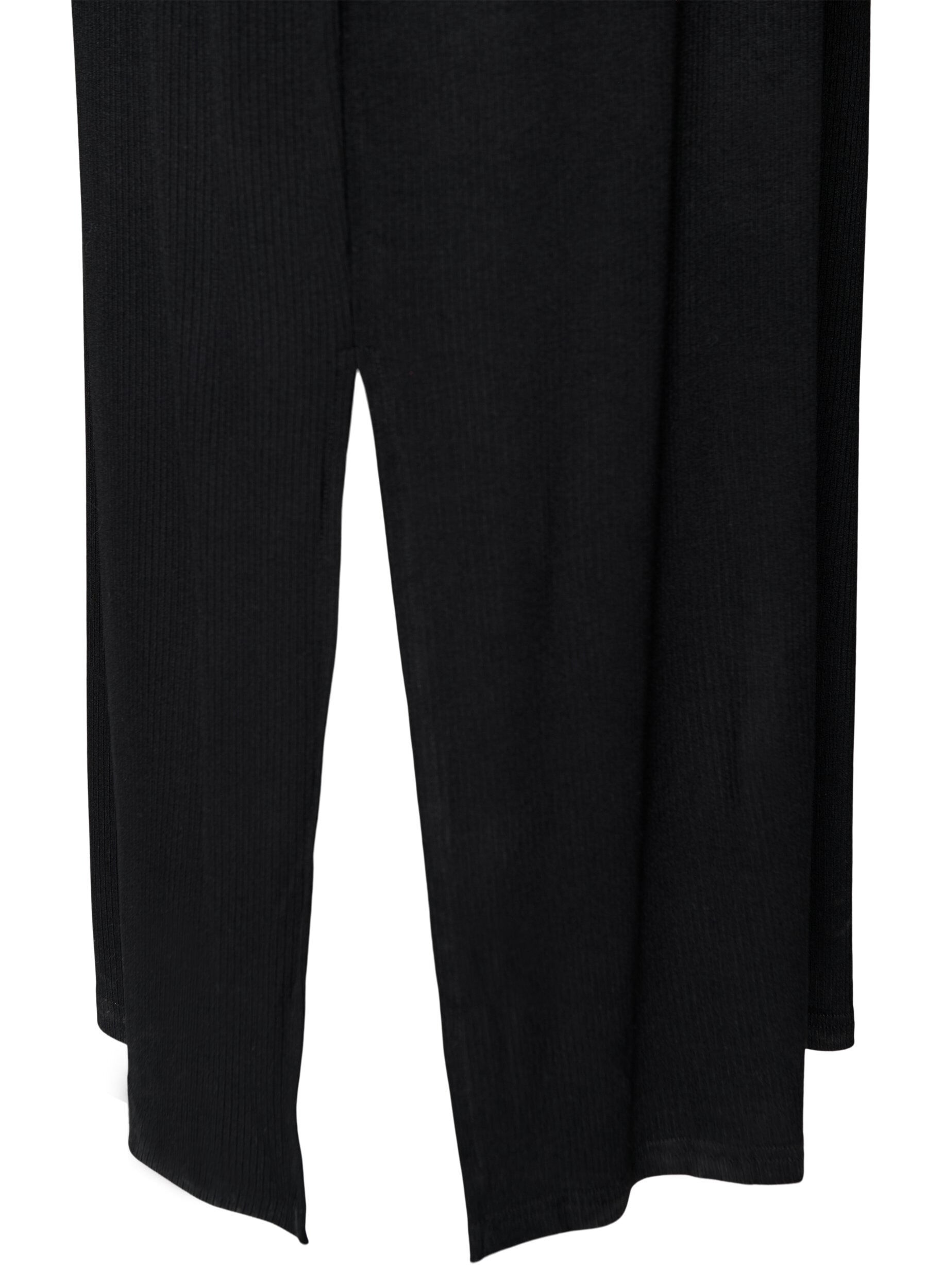 ZizziRobe c&ocirc;tel&eacute;e sans manches en viscose, Noir, Packshot image number 3