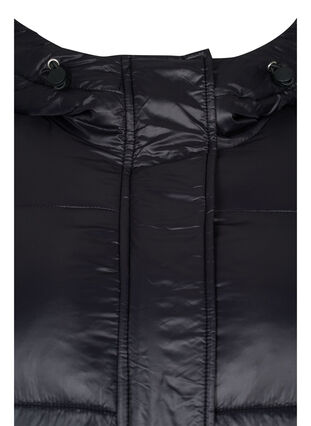 Veste courte en molleton avec capuche, Black, Packshot image number 2