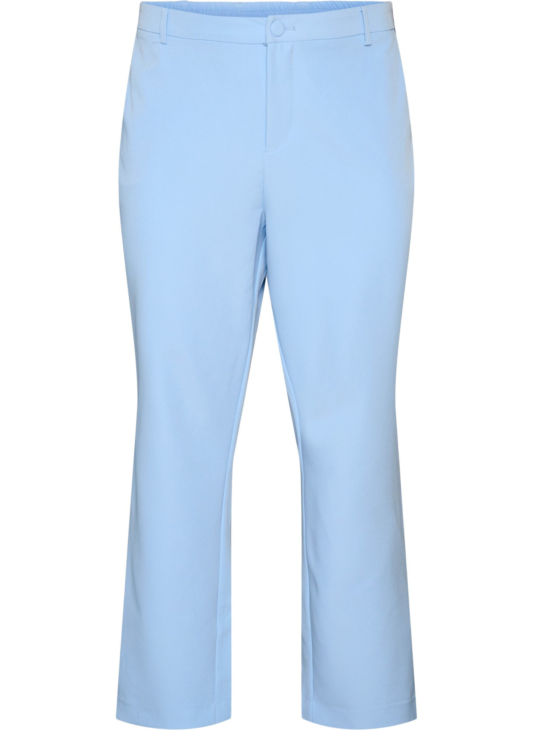 Broek met zakken en rechte pijpen
