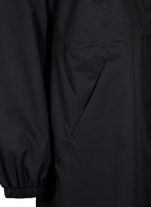 Manteau fonctionnel avec poches et capuche, Black, Packshot image number 3